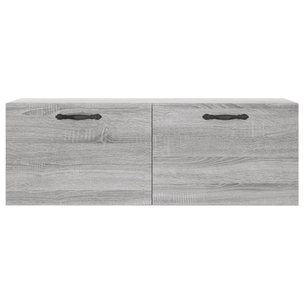 vidaXL Nástěnná skříňka šedá sonoma 100x36,5x35 cm kompozitní dřevo