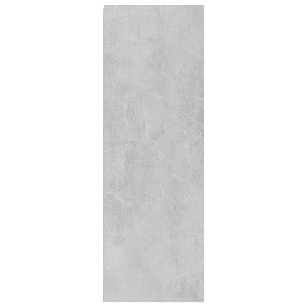 vidaXL Botník betonově šedý 54 x 34 x 100,5 kompozitní dřevo