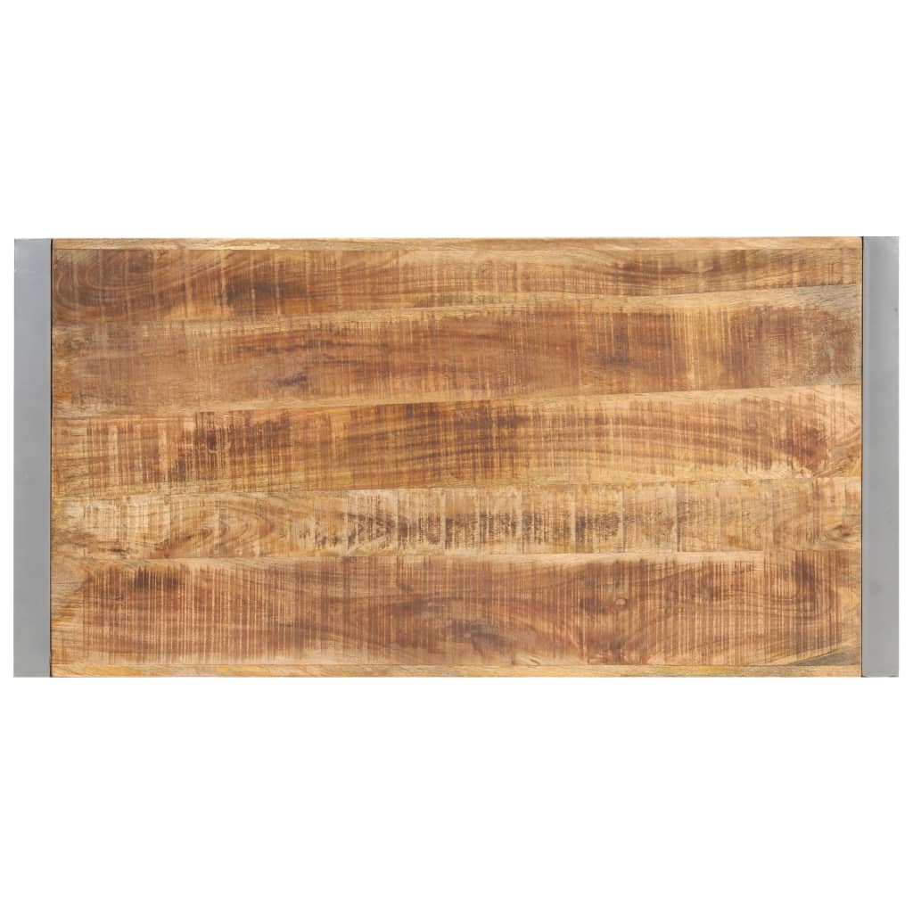 vidaXL Jídelní stůl 120 x 60 x 75 cm masivní hrubé mangovníkové dřevo