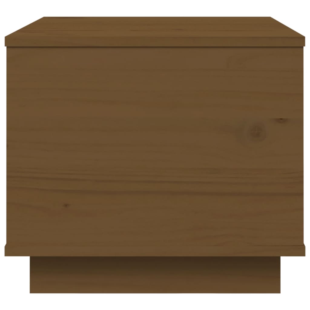 vidaXL Konferenční stolek medově hnědý 40x50x35 cm masivní borovice