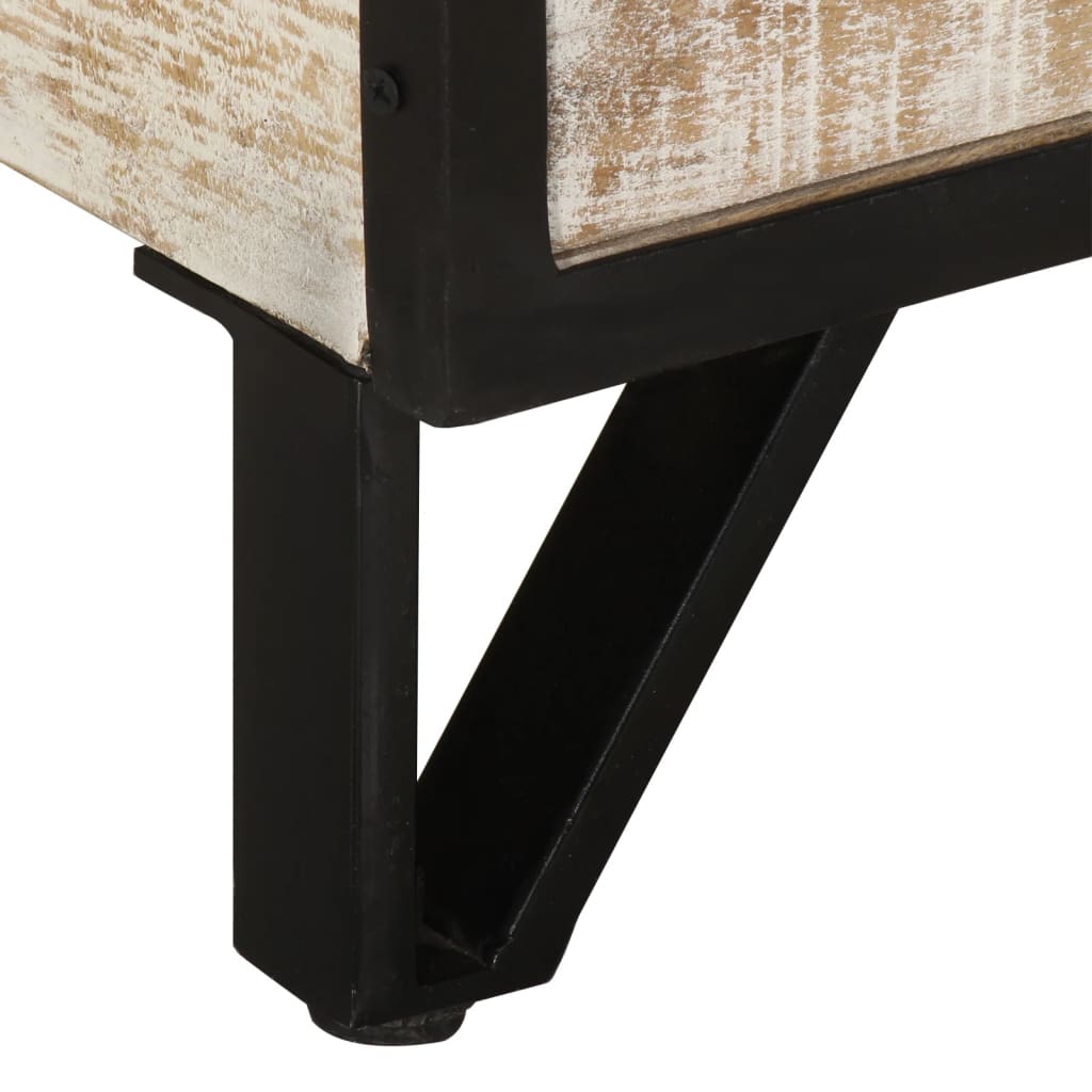 vidaXL TV stolek 110 x 30 x 41 cm masivní akáciové dřevo
