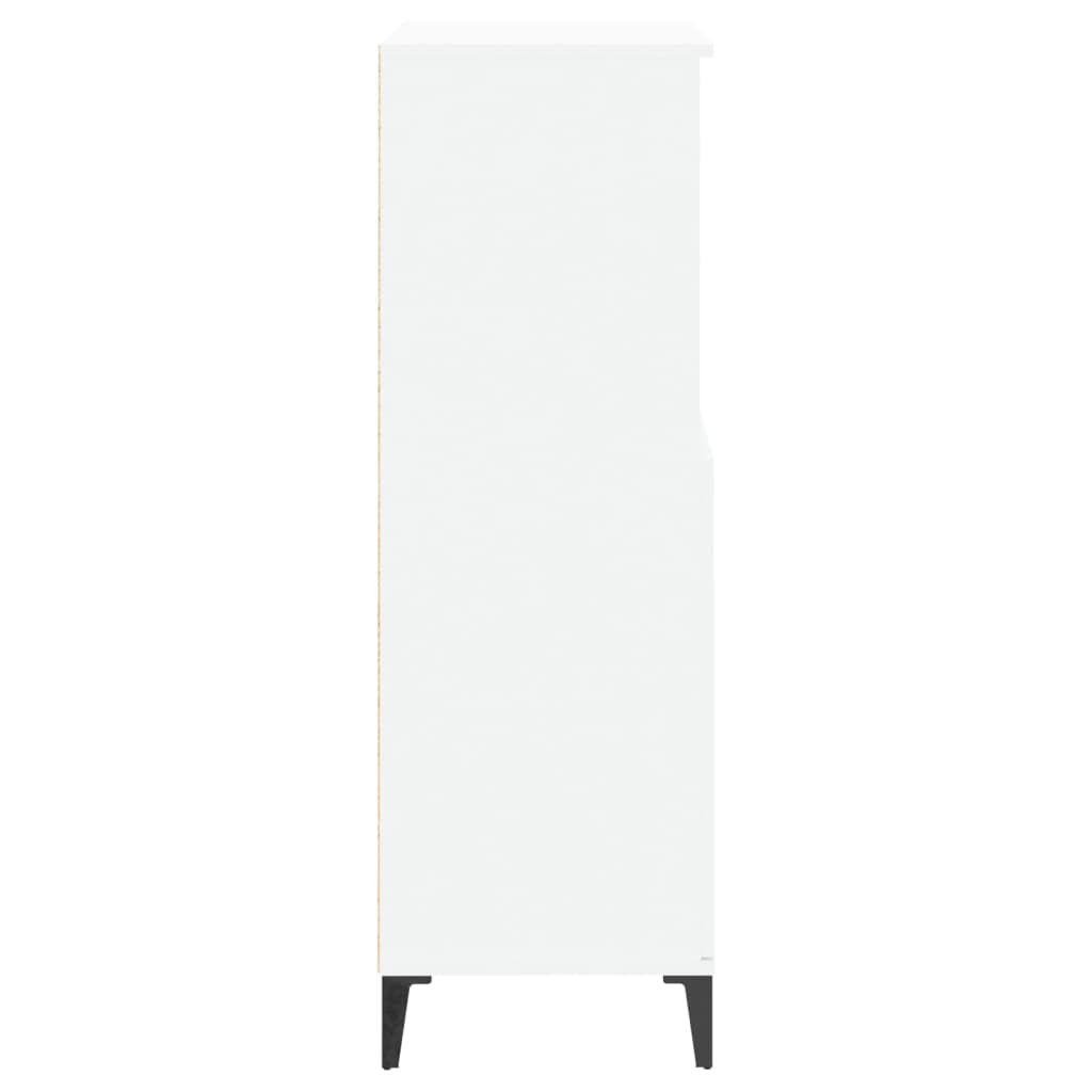 vidaXL Skříň highboard bílá 60 x 36 x 110 cm kompozitní dřevo