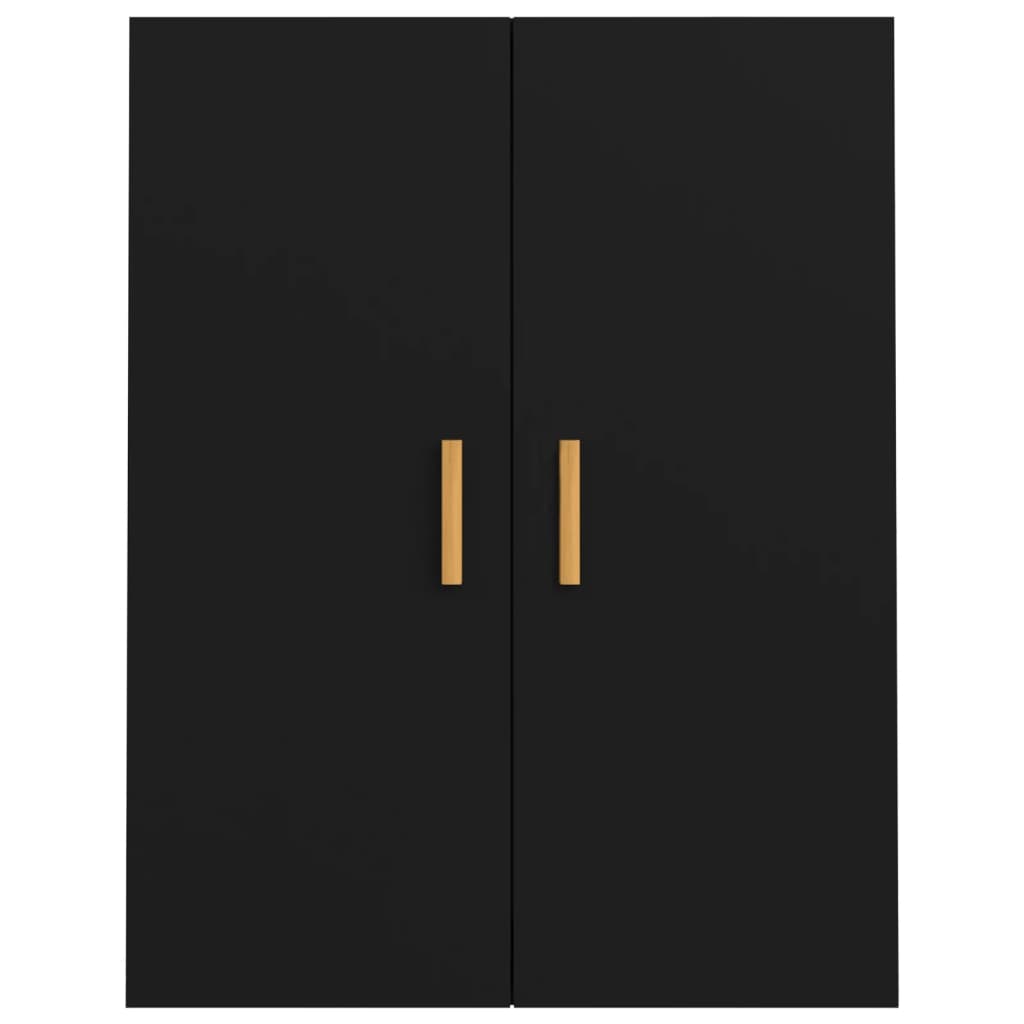 vidaXL Závěsná nástěnná skříňka černá 69,5 x 34 x 90 cm