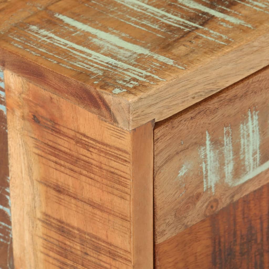 vidaXL Odkládací stolek 40 x 40 x 45 cm masivní recyklované dřevo