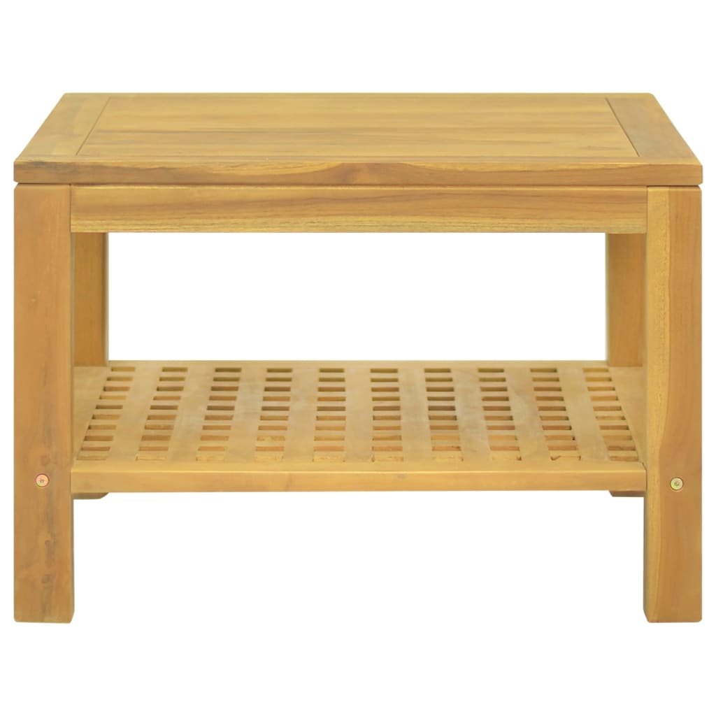 vidaXL Konferenční stolek 60 x 60 x 40 cm masivní teakové dřevo