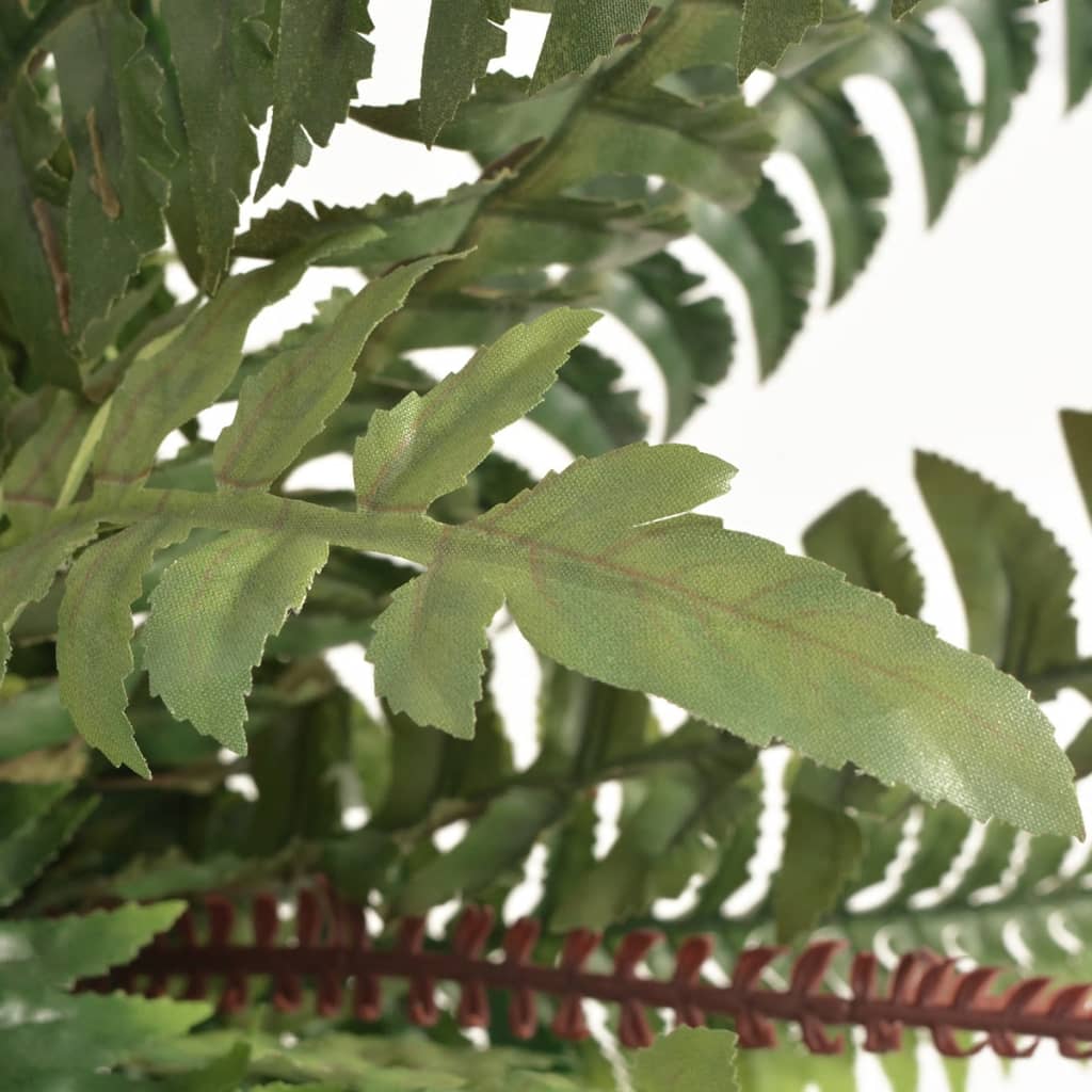 vidaXL Umělá rostlina kapradina s květináčem 60 cm zelená