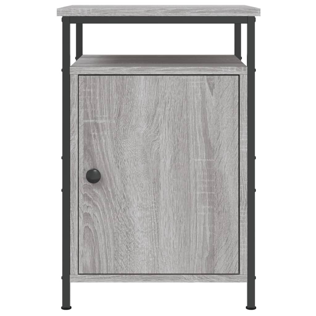 vidaXL Noční stolek šedý sonoma 40 x 42 x 60 cm kompozitní dřevo