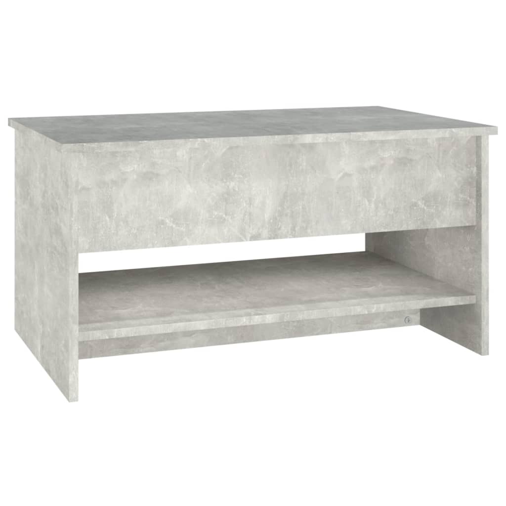 vidaXL Konferenční stolek betonově šedý 80x50x40 cm kompozitní dřevo