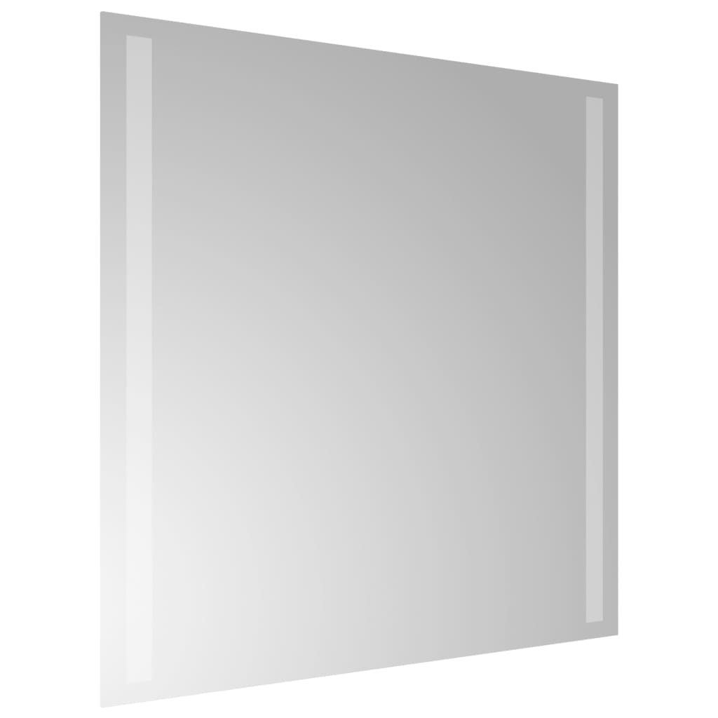 vidaXL Koupelnové zrcadlo s LED osvětlením 50x50 cm
