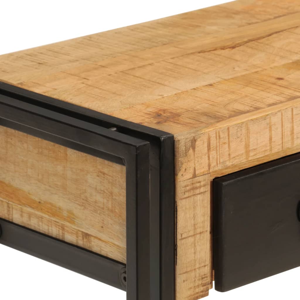 vidaXL Konzolový stolek 110 x 30 x 76 cm masivní mangovníkové dřevo