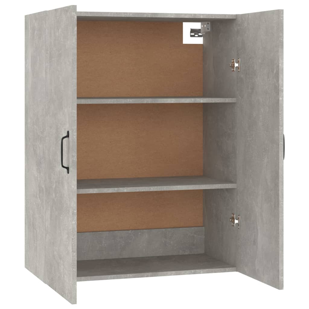 vidaXL Závěsná skříňka betonově šedá 69,5x34x90 cm kompozitní dřevo