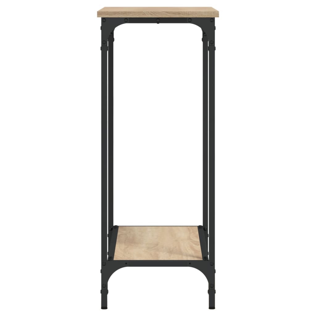 vidaXL Konzolový stolek dub sonoma 75 x 30,5 x 75 cm kompozitní dřevo