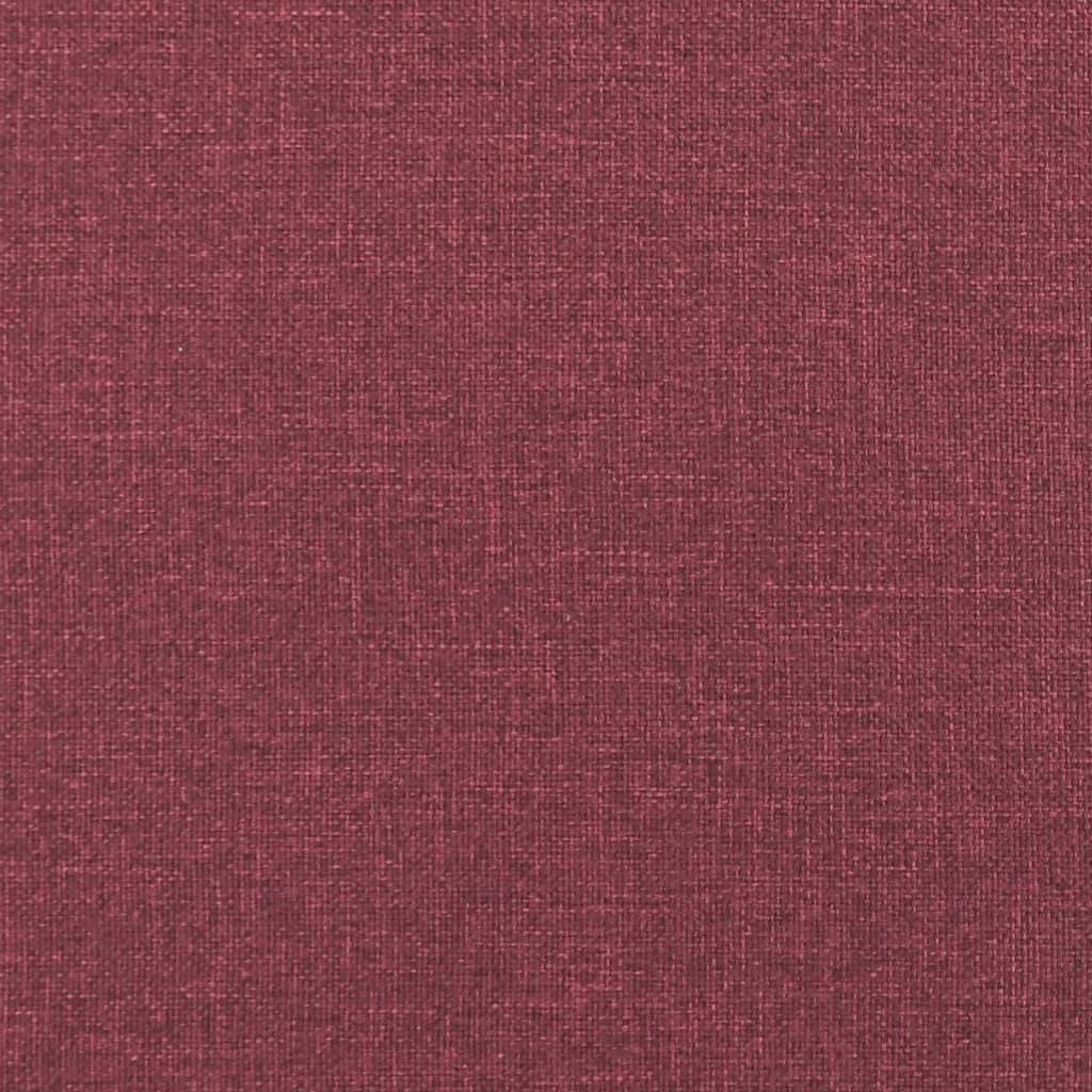 vidaXL Křeslo vínové 60 cm textil