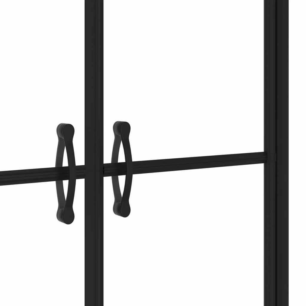 vidaXL Sprchové dveře čiré ESG (83–86) x 190 cm