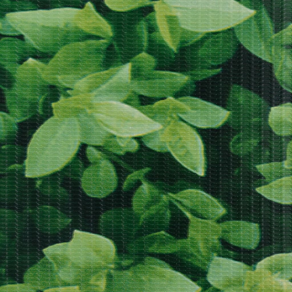 vidaXL Zahradní stínící plotová fólie PVC 35 x 0,19 zelená
