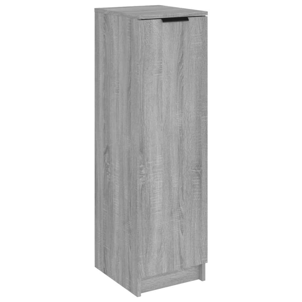 vidaXL Botník šedý sonoma 30 x 35 x 100 cm kompozitní dřevo