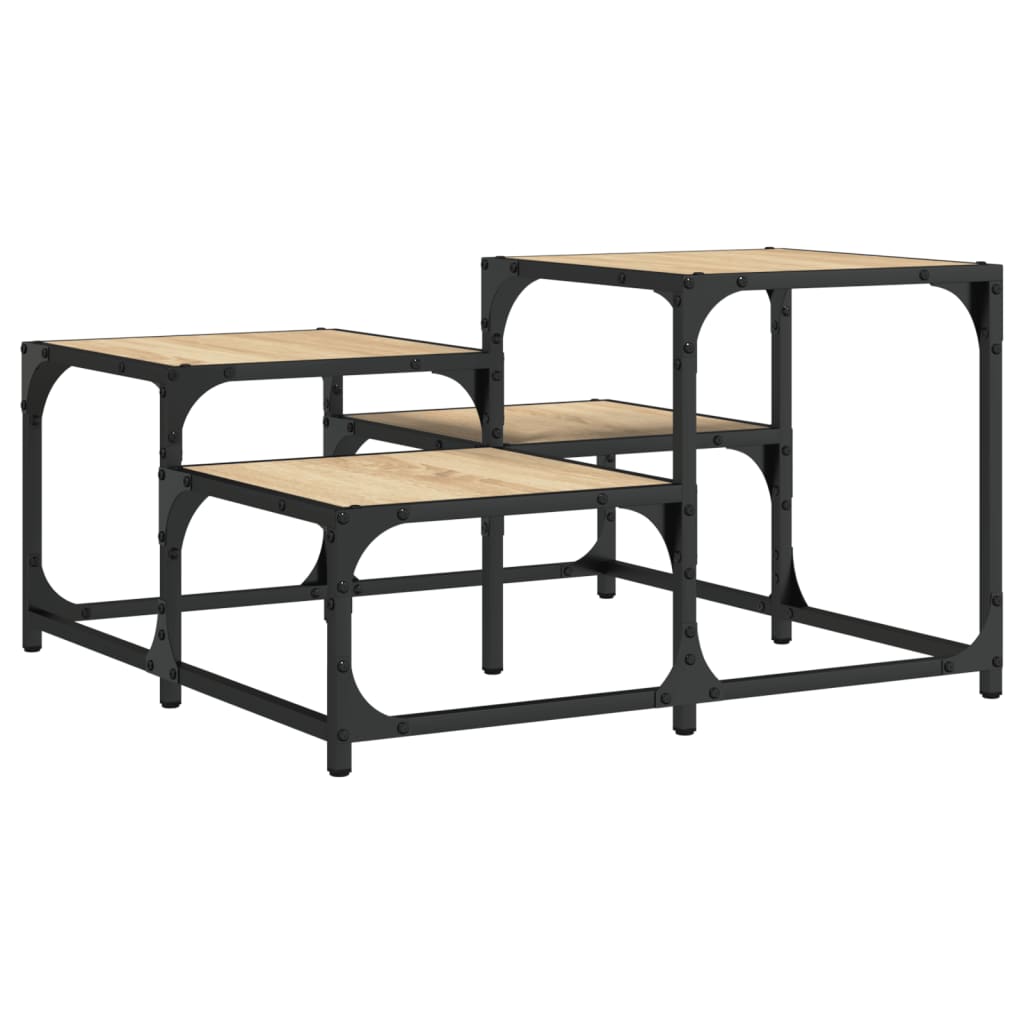 vidaXL Konferenční stolek dub sonoma 68 x 68 x 40 cm kompozitní dřevo