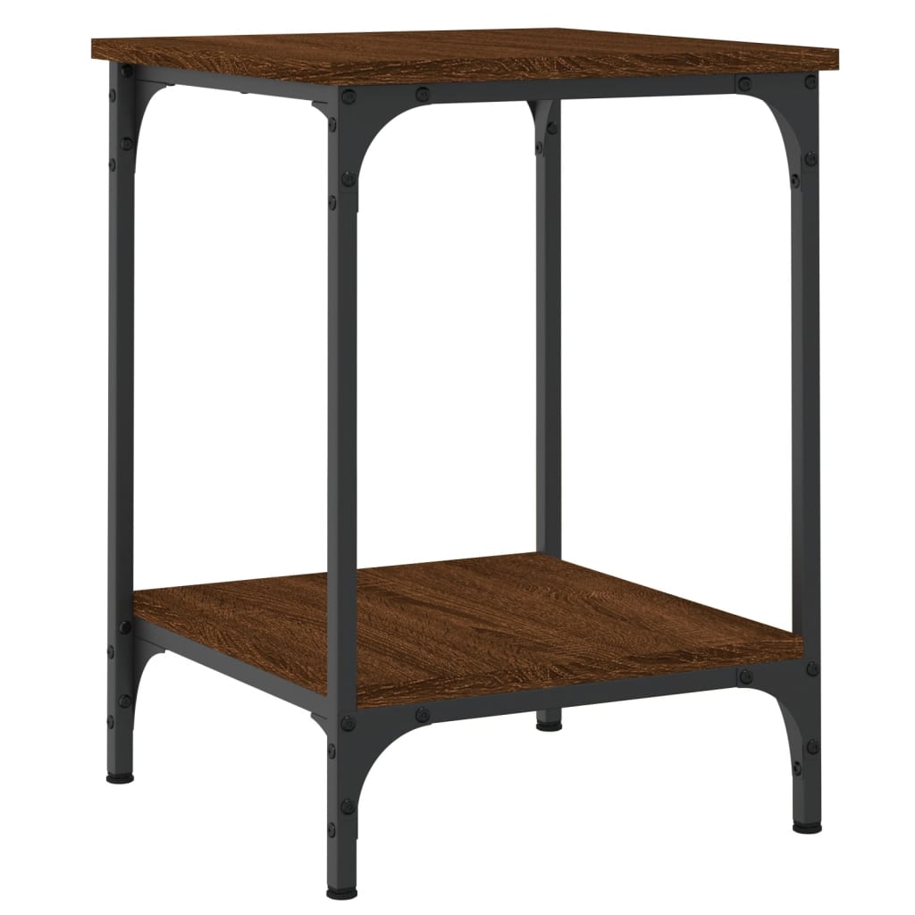 vidaXL Konferenční stolek hnědý dub 40 x 40 x 55 cm kompozitní dřevo
