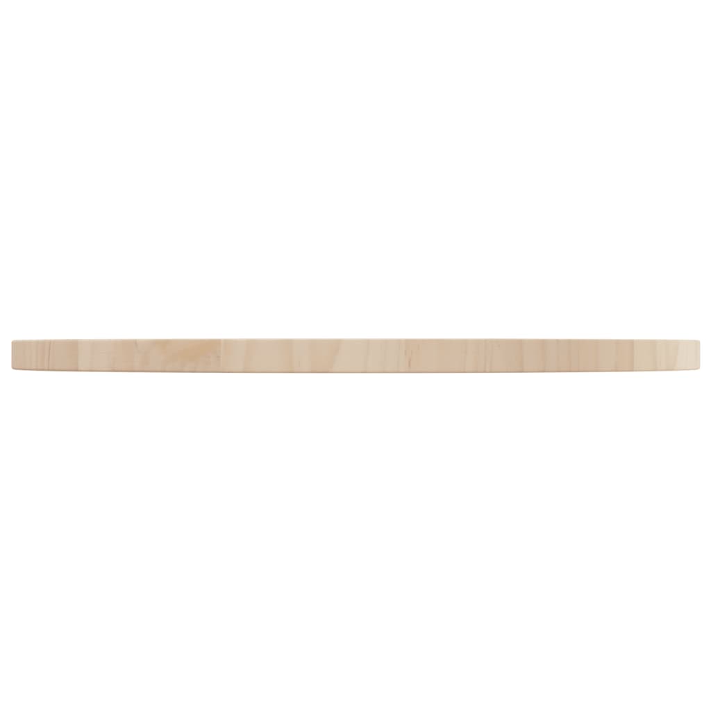 vidaXL Stolní deska Ø 60 x 2,5 cm masivní borové dřevo