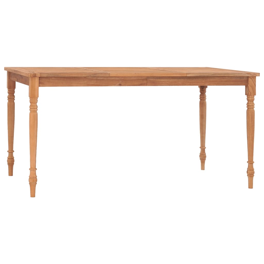 vidaXL Stůl Batavia 150 x 90 x 75 cm masivní teakové dřevo