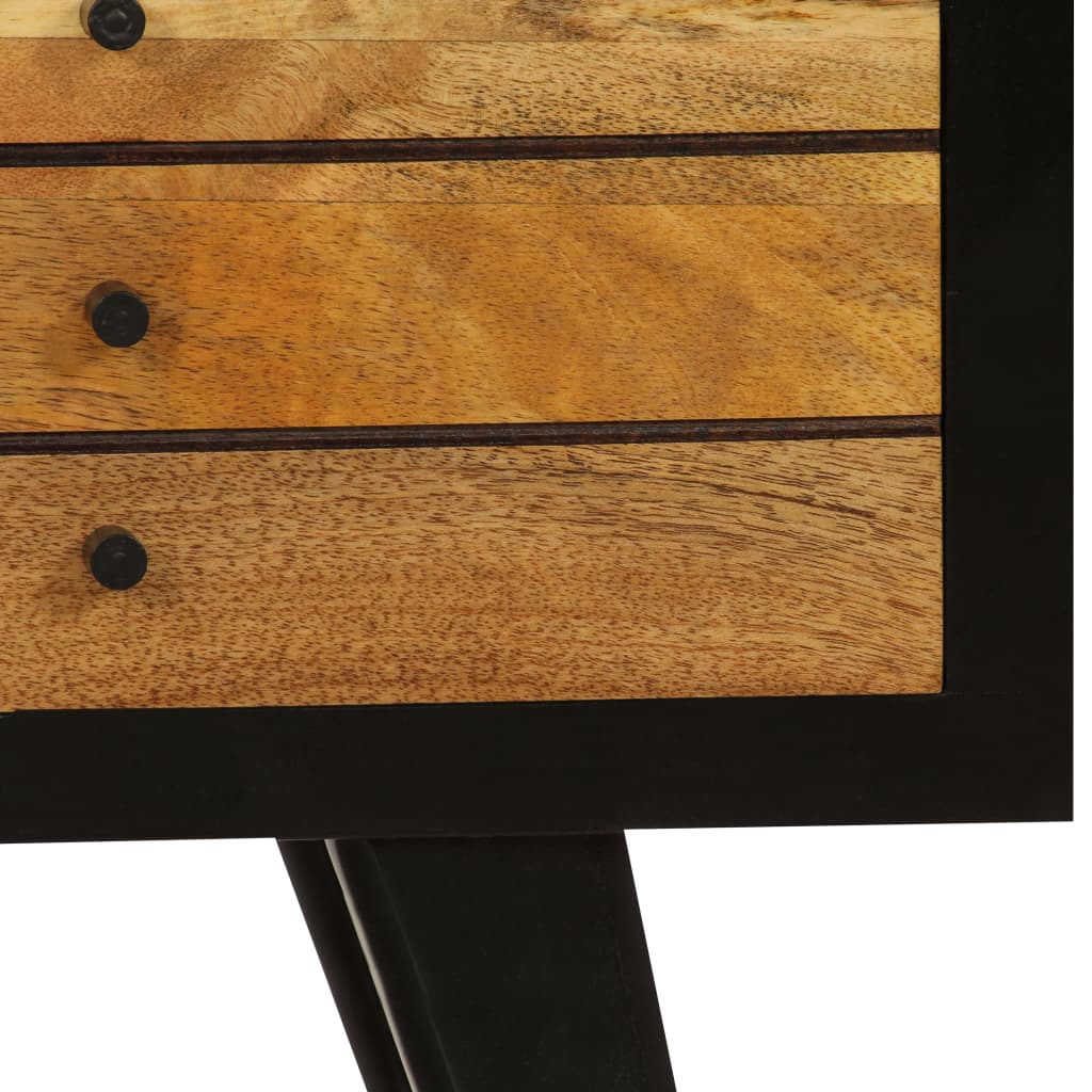 vidaXL TV stolek z masivního mangovníkového dřeva 120 x 30 x 50 cm