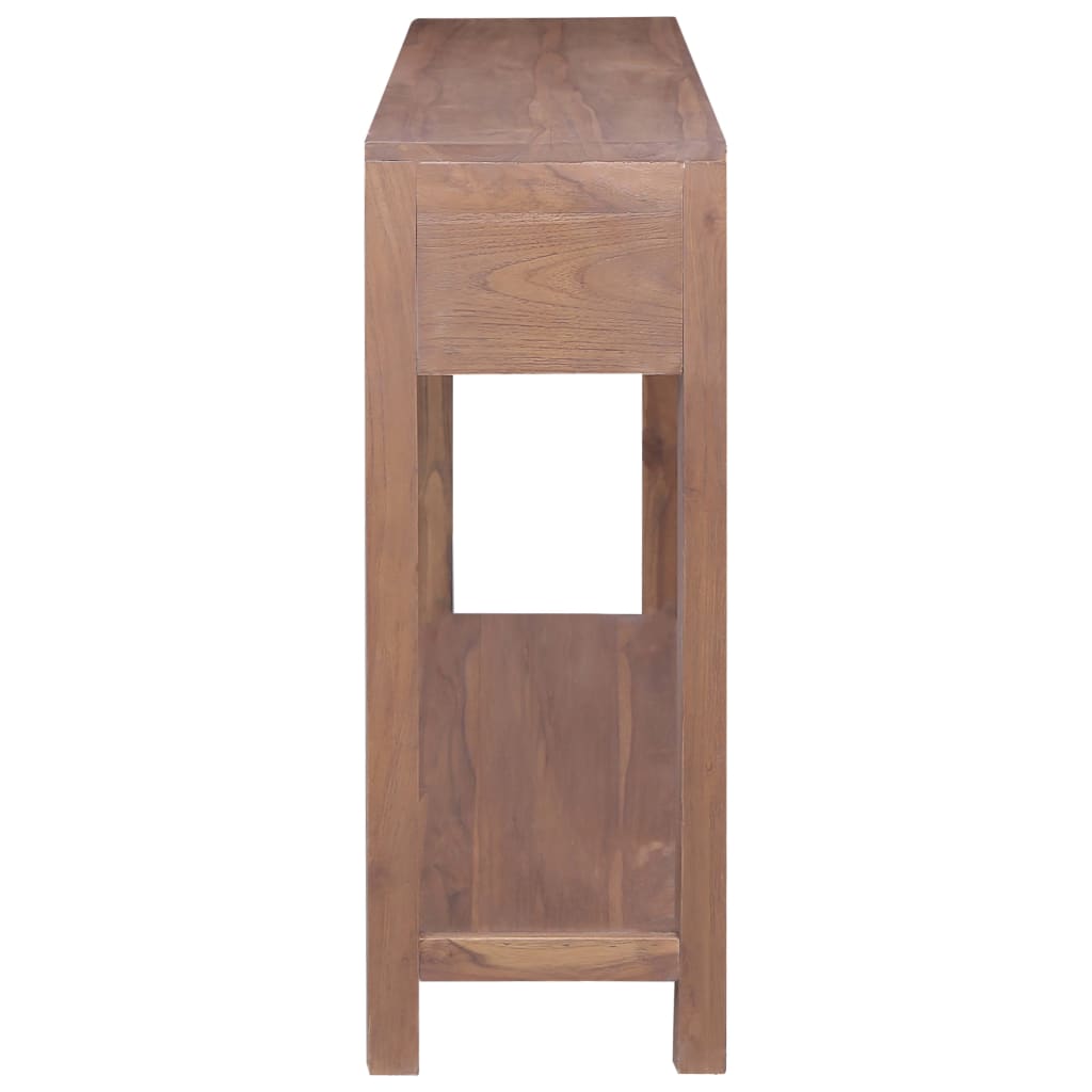 vidaXL Konzolový stolek 145 x 30 x 80 cm masivní teakové dřevo