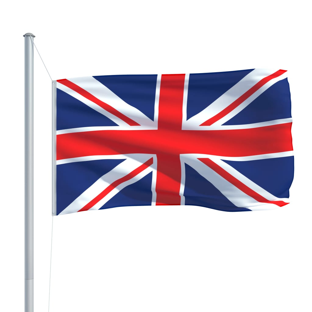 vidaXL Vlajka Spojeného království 90 x 150 cm