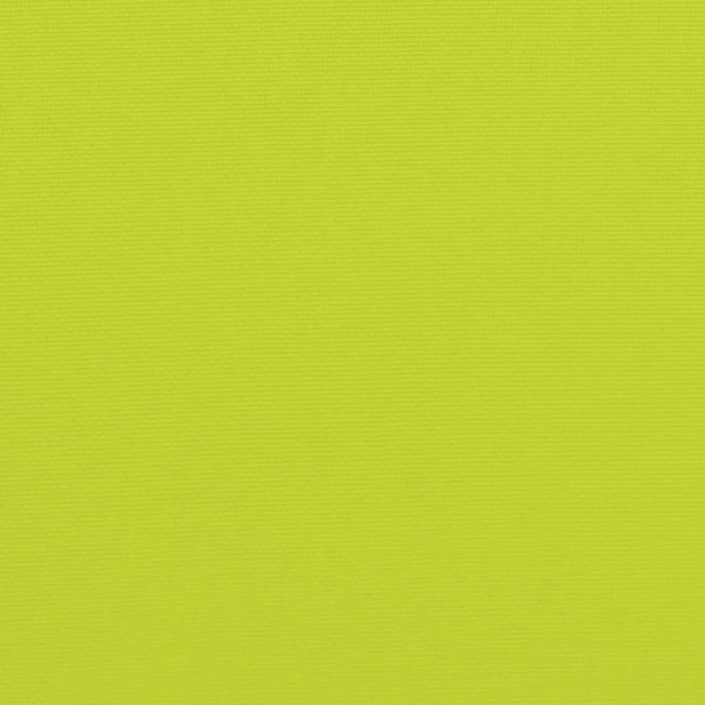 vidaXL Poduška na palety jasně zelená 70 x 40 x 12 cm textil