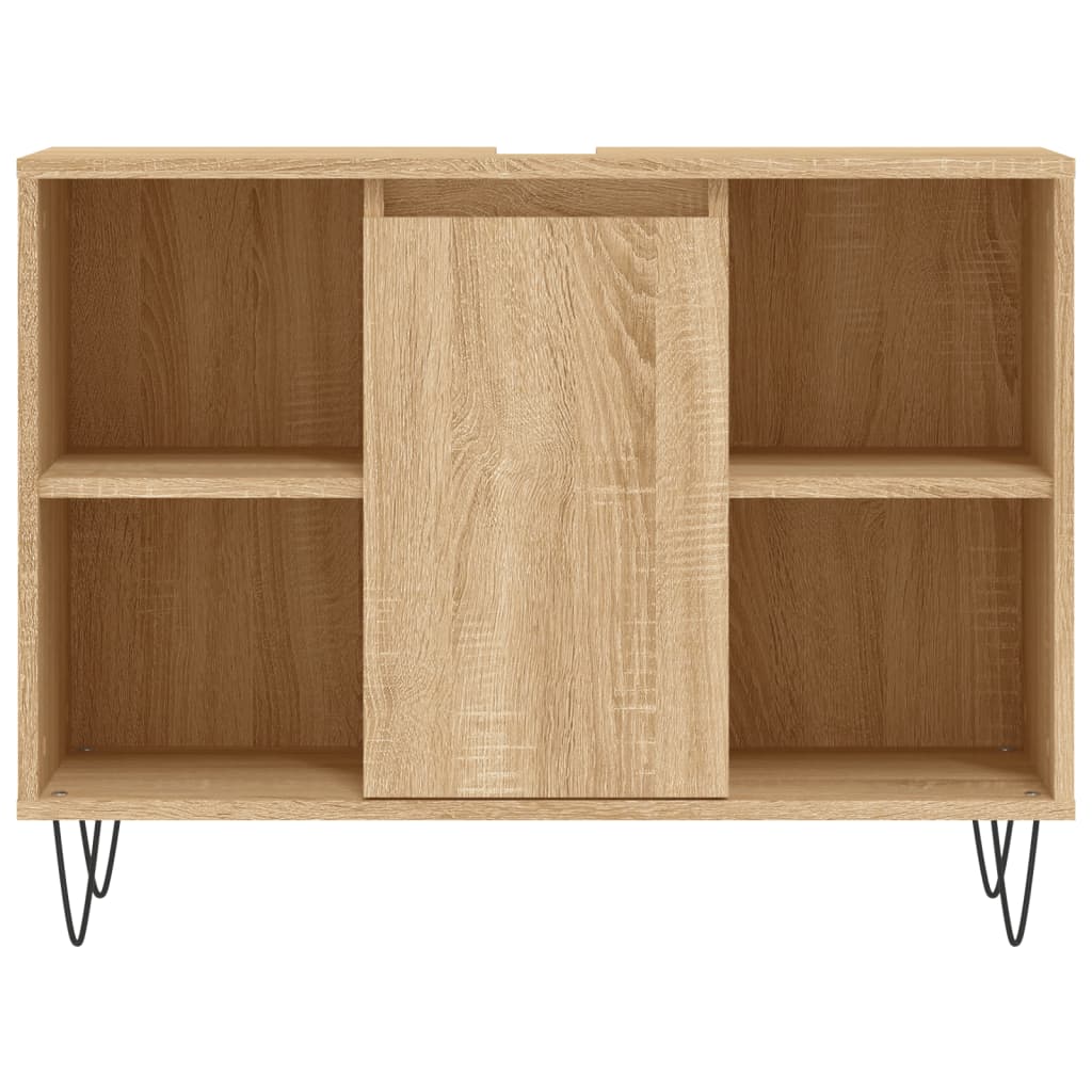 vidaXL Koupelnová skříňka dub sonoma 80 x 33 x 60 cm kompozitní dřevo