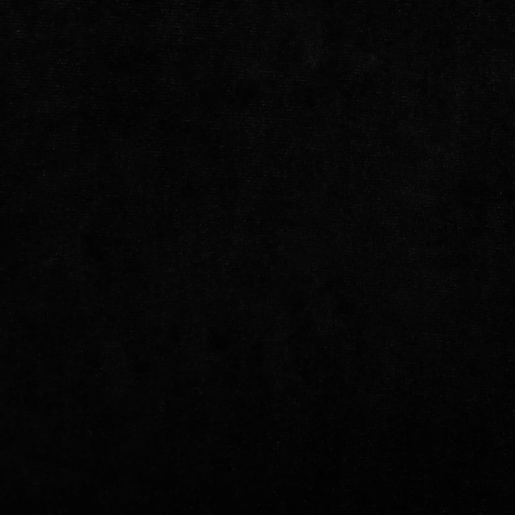 vidaXL Pelíšek pro psy černý 70 x 52 x 30 cm samet