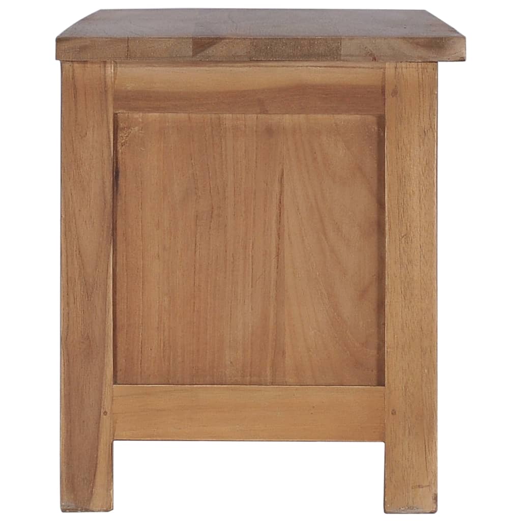 vidaXL TV stolek 90 x 30 x 35 cm masivní teakové dřevo