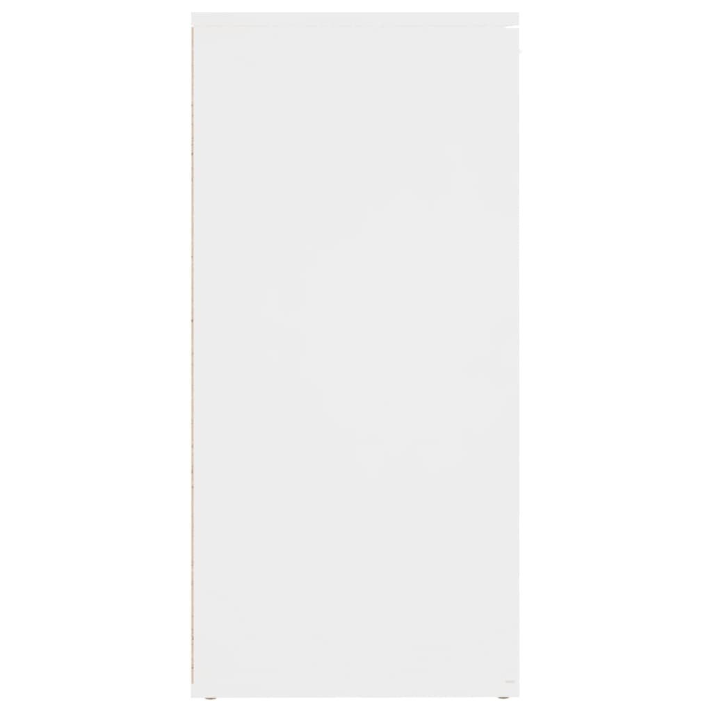 vidaXL Příborník bílý 160 x 36 x 75 cm dřevotříska