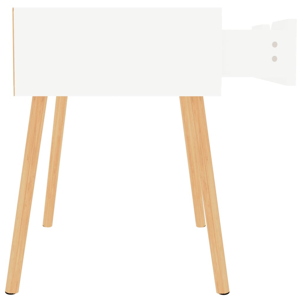 vidaXL Noční stolek bílý 40 x 40 x 56 cm dřevotříska