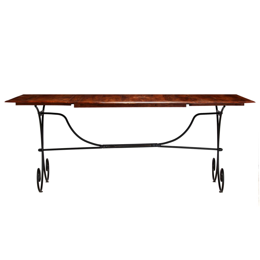 vidaXL Jídelní stůl masivní dřevo s medovým povrchem 200 x 100 x 76 cm