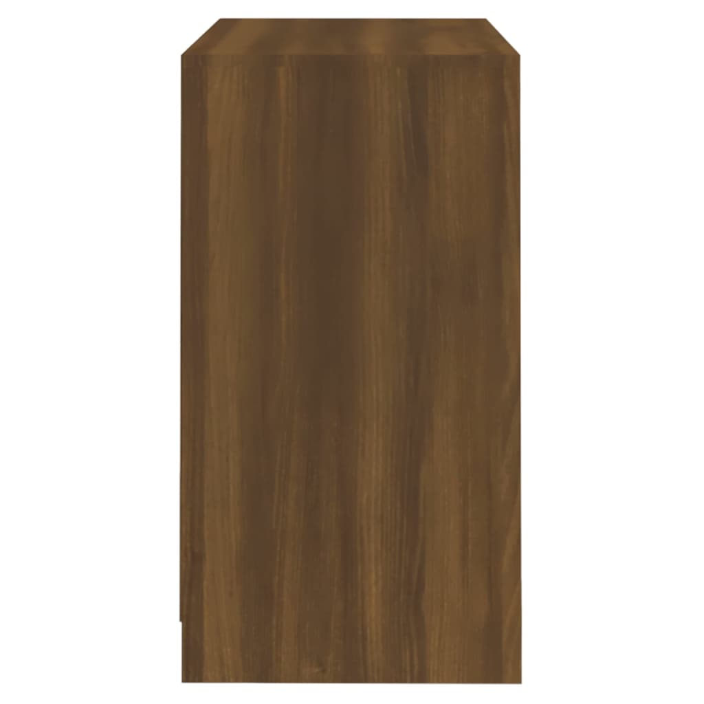 vidaXL Příborník hnědý dub 70x41x75 cm kompozitní dřevo