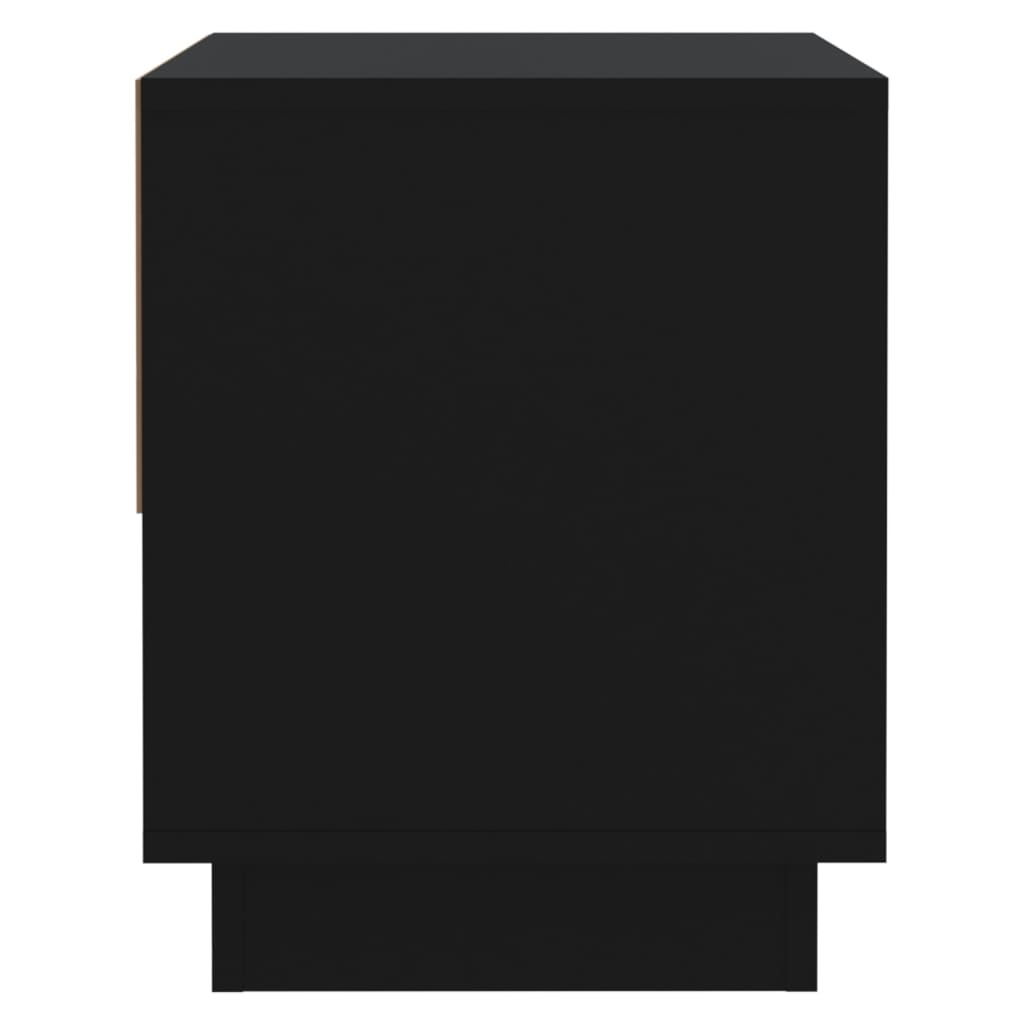 vidaXL Noční stolky 2 ks černé 45 x 34 x 44 cm dřevotříska