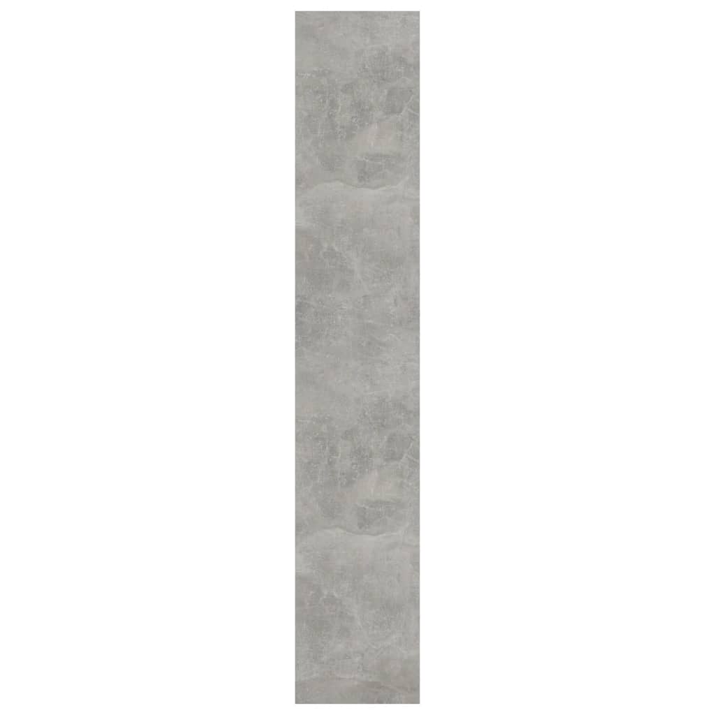 vidaXL Knihovna / dělicí stěna betonově šedá 80x30x166 cm dřevotříska