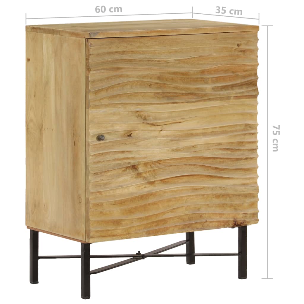 vidaXL Příborník z masivního mangovníkového dřeva 60 x 35 x 75 cm