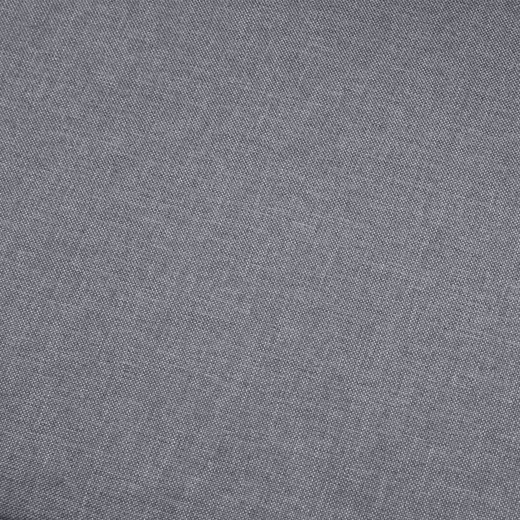 vidaXL 3místná pohovka světle šedá textil