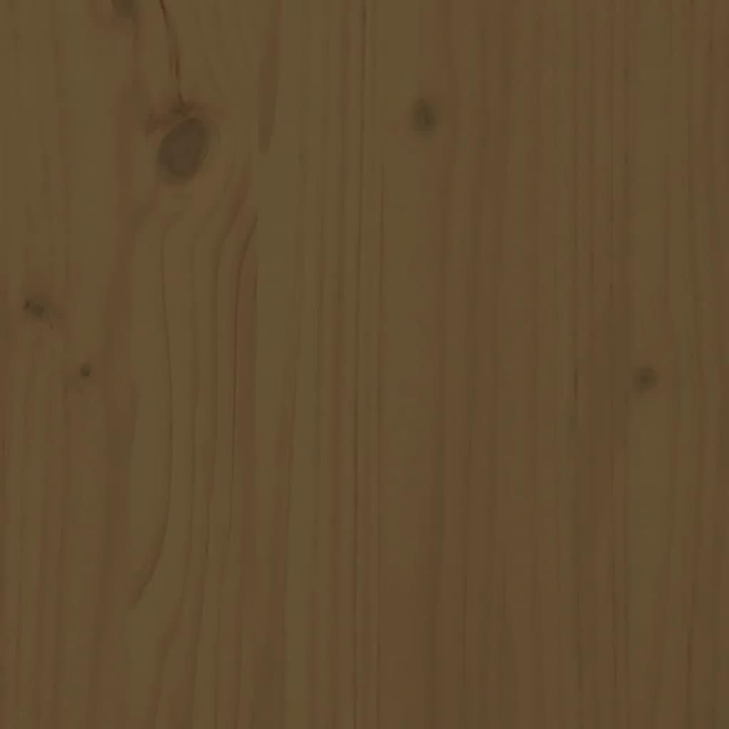 vidaXL Kompostér medově hnědý 63,5x63,5x77,5 cm masivní borové dřevo