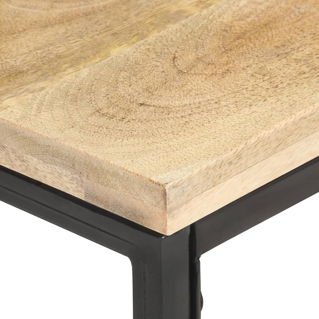vidaXL Odkládací stolek 40 x 40 x 35 cm masivní mangovníkové dřevo