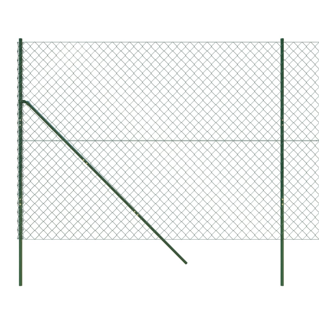 vidaXL Drátěné pletivo zelené 1,8 x 25 m