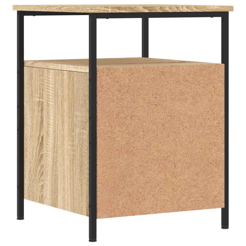 vidaXL Noční stolek dub sonoma 44 x 45 x 60 cm kompozitní dřevo