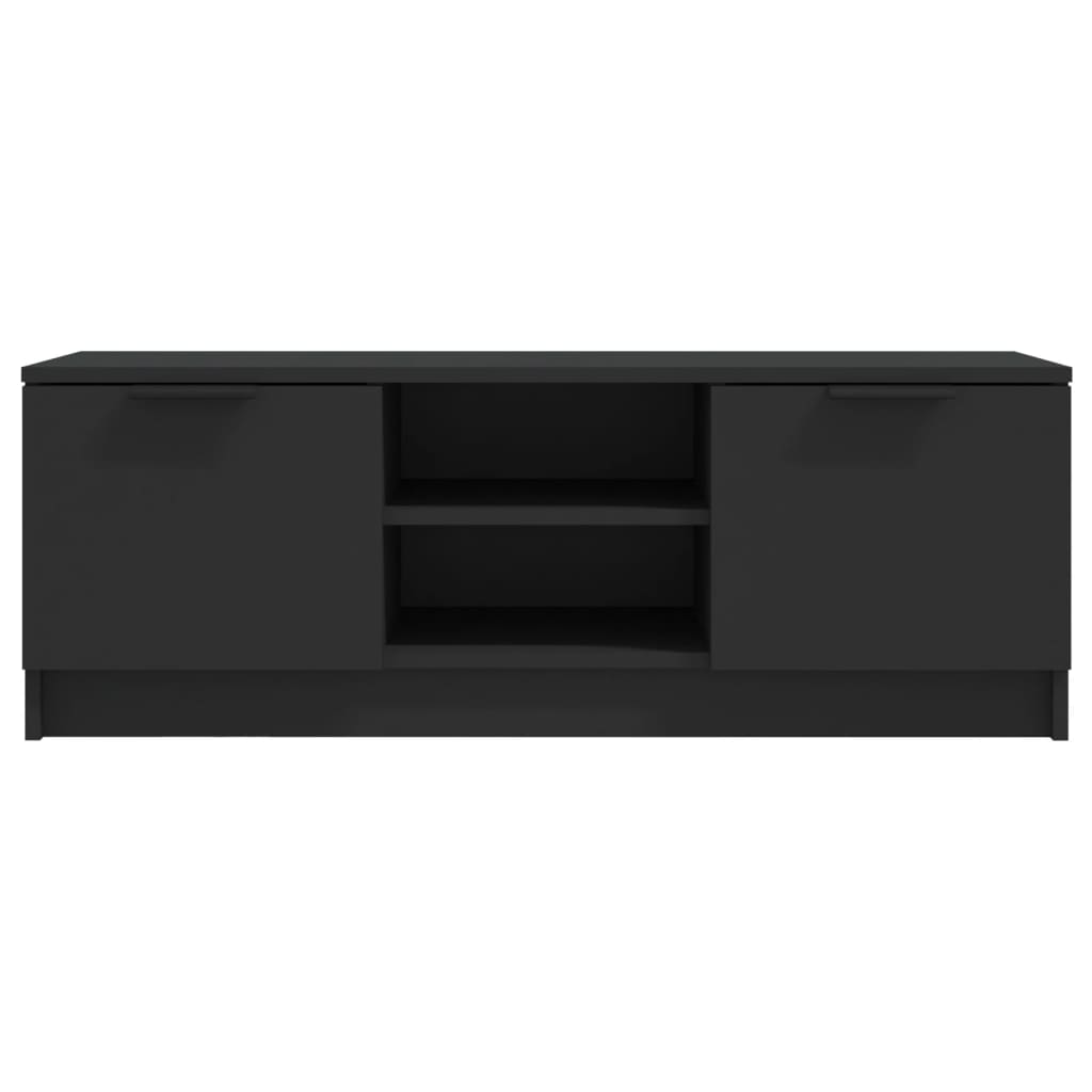 vidaXL TV skříňka černá 102 x 35 x 36,5 cm kompozitní dřevo