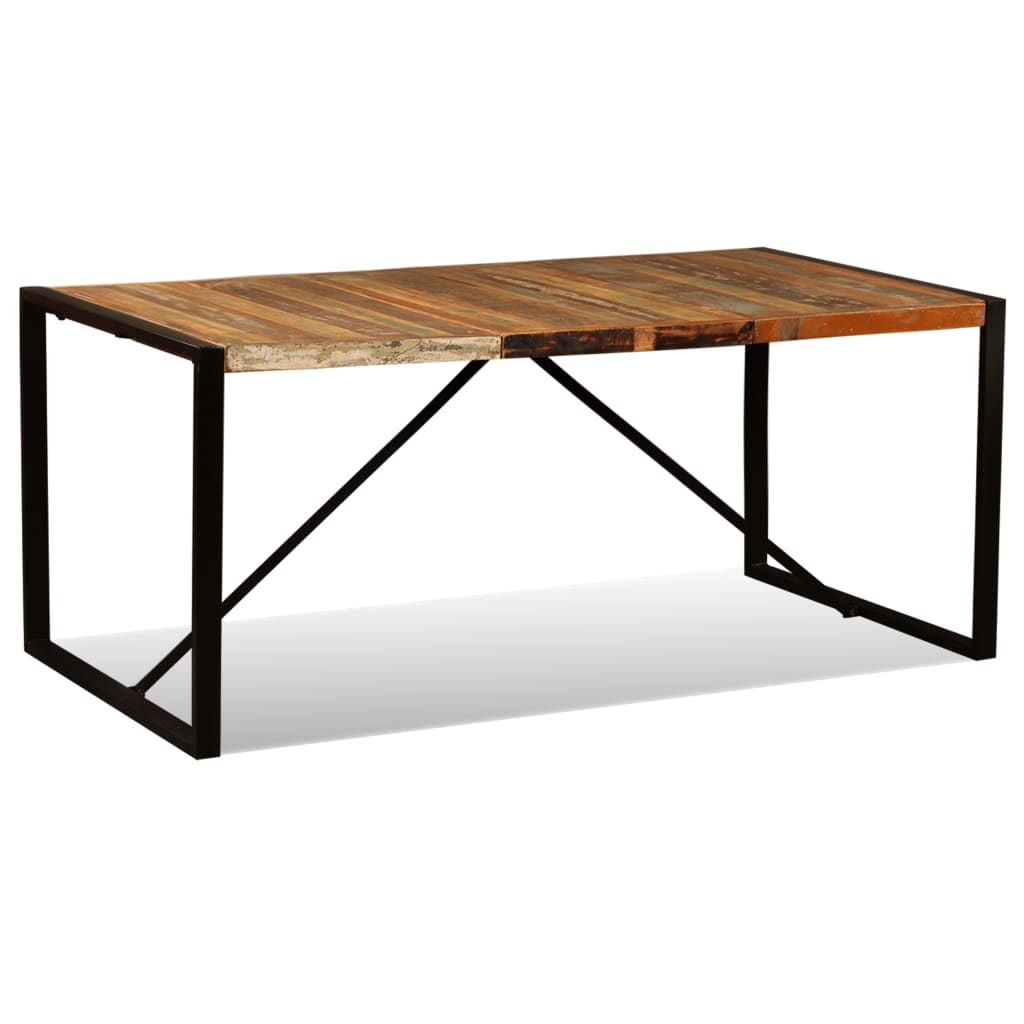 vidaXL Jídelní stůl masivní recyklované dřevo 180 cm