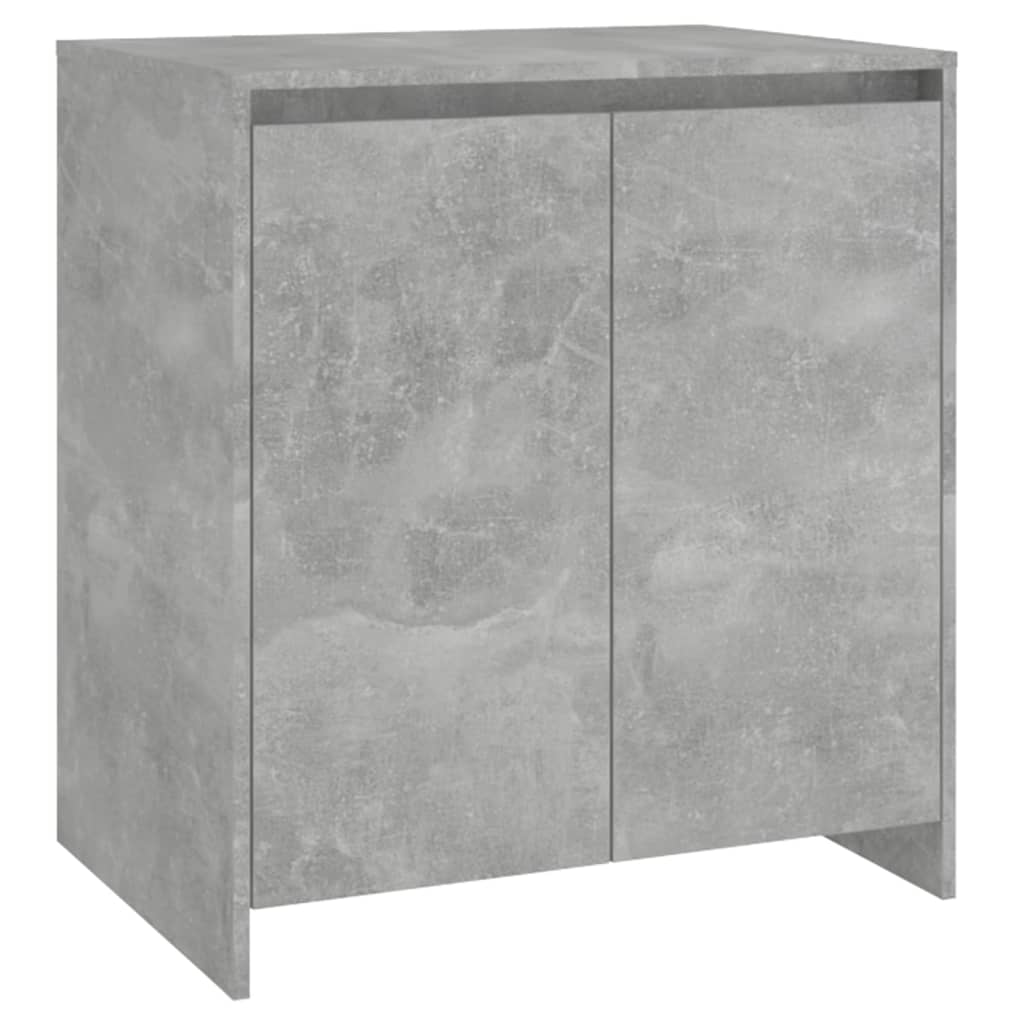 vidaXL Příborník betonově šedý 70x41x75 cm kompozitní dřevo