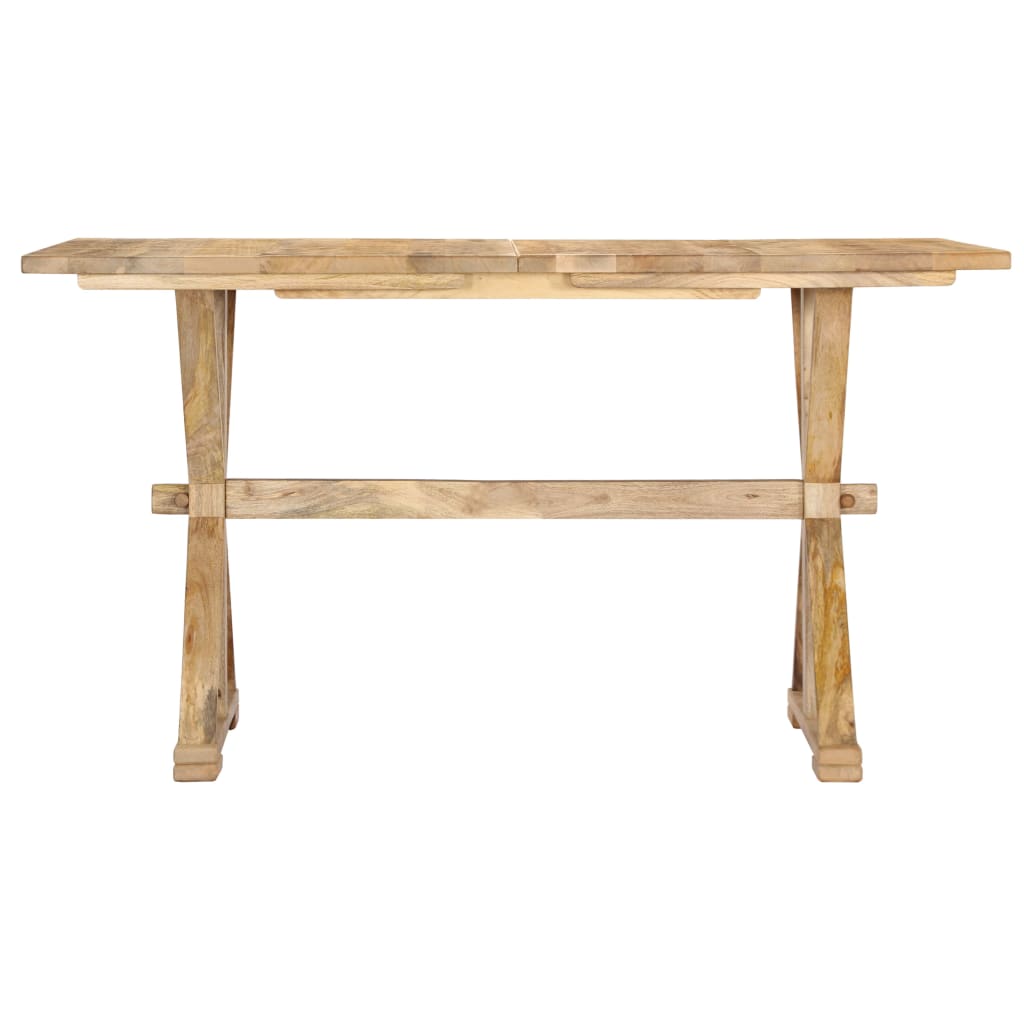 vidaXL Jídelní stůl 118 x 58 x 76 cm masivní mangovníkové dřevo