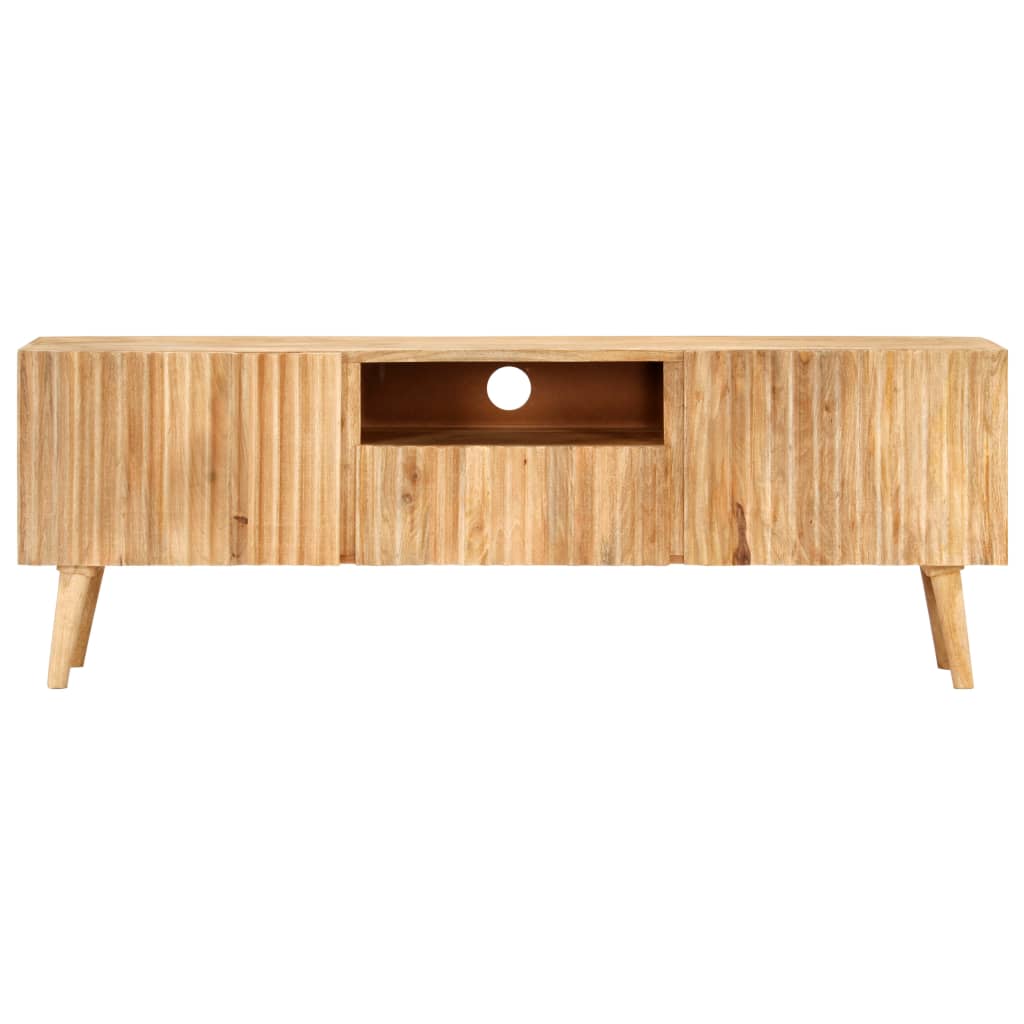 vidaXL TV stolek 140 x 30 x 49 cm masivní mangovníkové dřevo