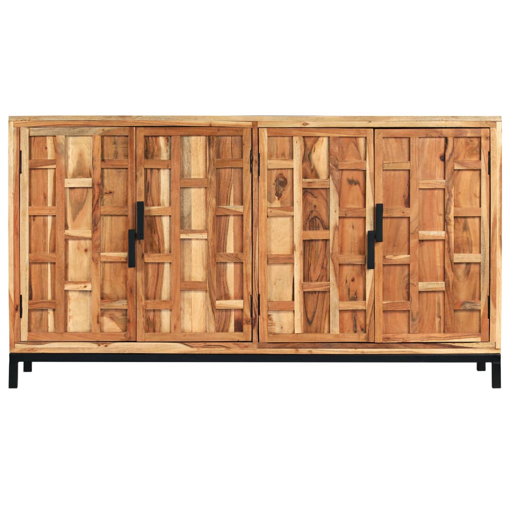 vidaXL Příborník z masivního akáciového dřeva 145 x 40 x 80 cm