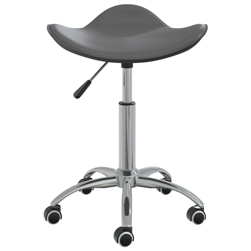 vidaXL Otočné jídelní židle 6 ks šedé umělá kůže